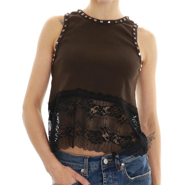 TOP CON BORCHIE HAVEONE - Mad Fashion | img vers.1300x/